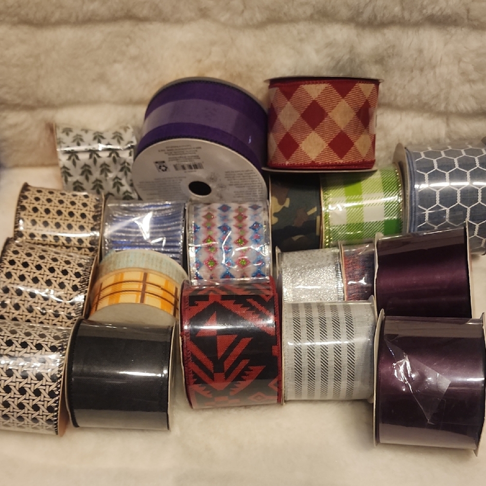 Assorted Decorative Ribbons